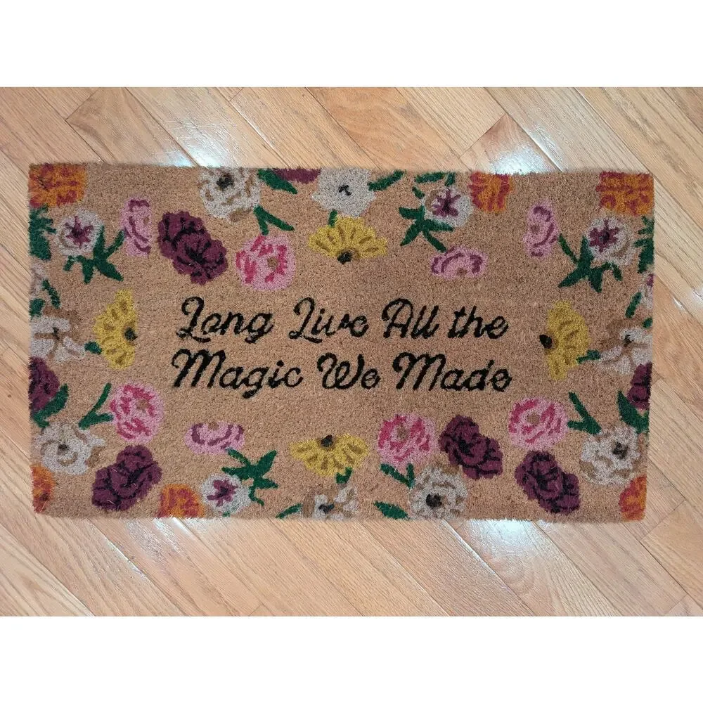 Taylor Swift Doormat Long Live All The Magic We Made Acoustic Piano New